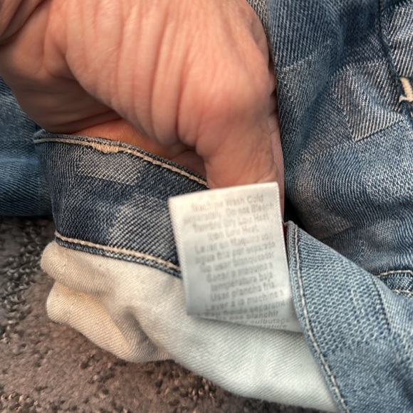 Current/Elliott The Fling in checkered denim 27‎ - Picture 12 of 12